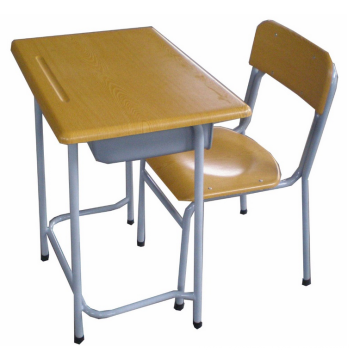 Mesa e cadeira da escola de Werzalit Board